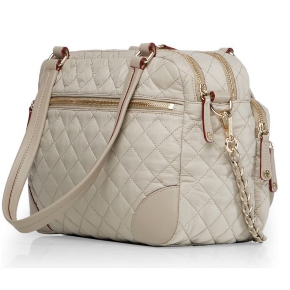 MZ Wallace Crosby Medium Bag in Gullgray